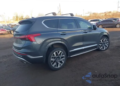 2021 Hyundai Santa Fe Calligraphy z USA, uszkodzony, nr VIN 5NMS5DAL3MH360167